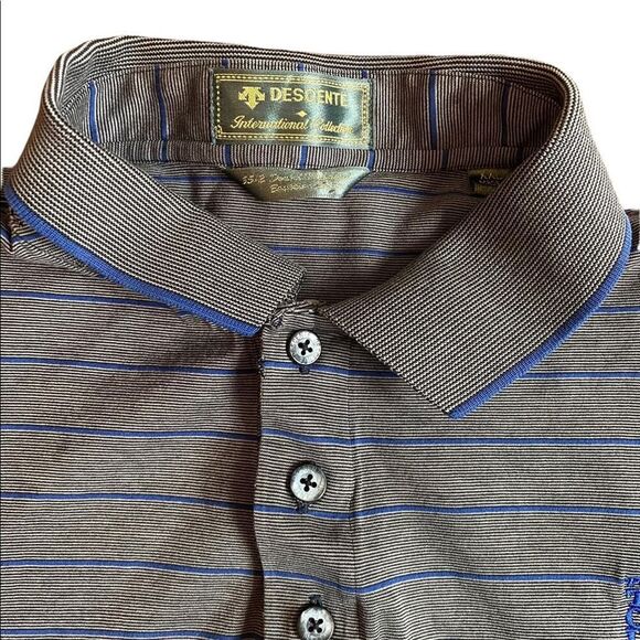 Vintage Descente PGA Tour pullover polo T-shirt - golf plo size XXL - Picture 3 of 6